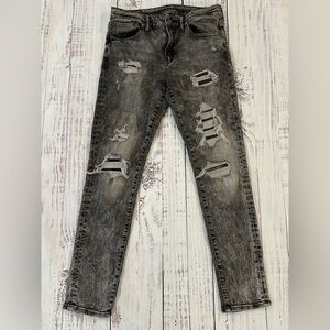 💥2/$16💥American Eagle Outfitters Next Level Flex Jeans Women’s Size 31x30 Black